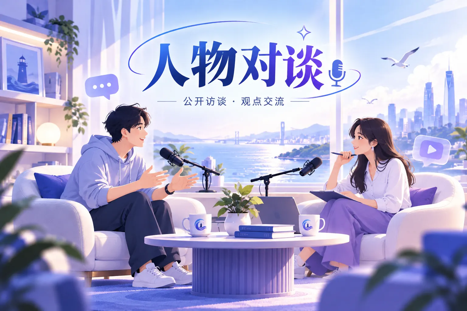 人物对谈插图